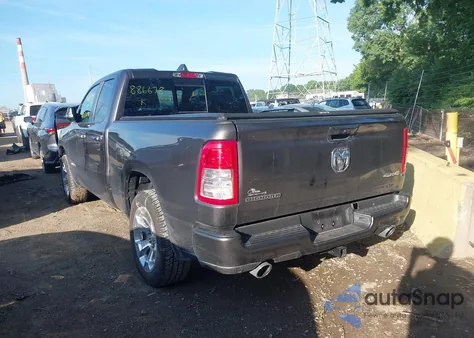 2019 Ram 1500 Big Horn/Lone Star 4X4 6'4 Box from USA, damaged, VIN 1C6SRFBT9KN886678